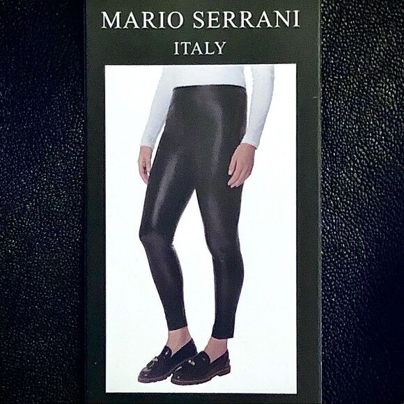 MARIO SERRANI Faux Leather Legging - Picture 8 of 8